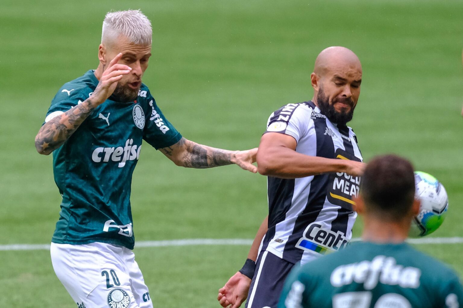 Palmeiras e Botafogo ficam apenas no empate  Nó Tático